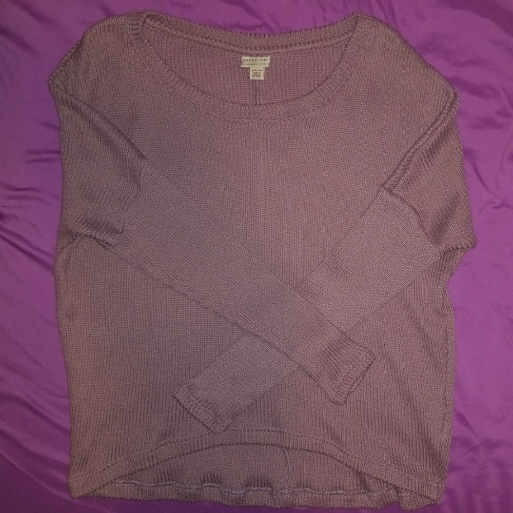 Cape Juby Mauve-ish Pink Sweater